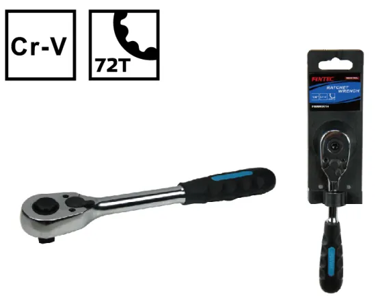 FIXTEC Multi Chrome Vanadium Ratchet Wrench