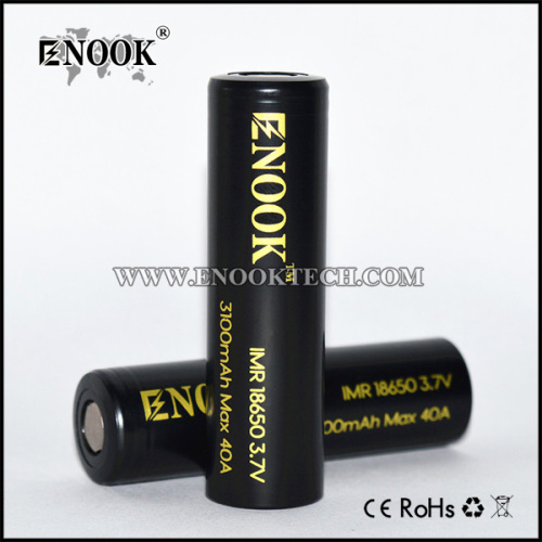 Enook Rechargeable 18650 3100mah Lithium Battery