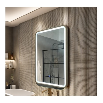 Hot Selling Anti-Fog Rectangle Frame Illuminated Touch Sensor LED Bathroom Mirror - Factory Direct