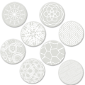 Tapetes de borracha criativa Cuidados de silicone bebendo copos coasters