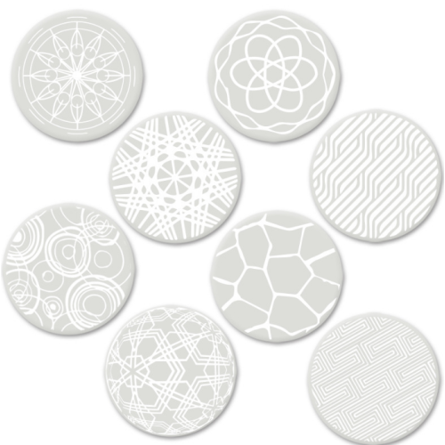 Tapetes de borracha criativa Cuidados de silicone bebendo copos coasters