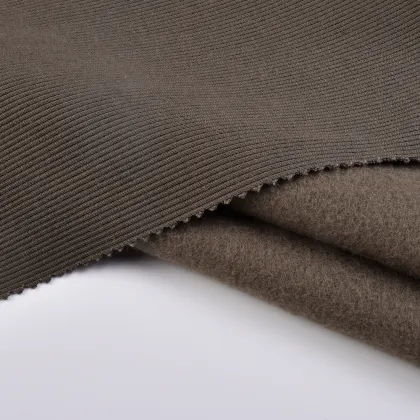 New Arrival DWR Waterproof Polyester French Terry Fleece Knitted Fabric for Garment