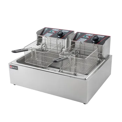 12L commercial fryer Stainless steel French fried electric fryer