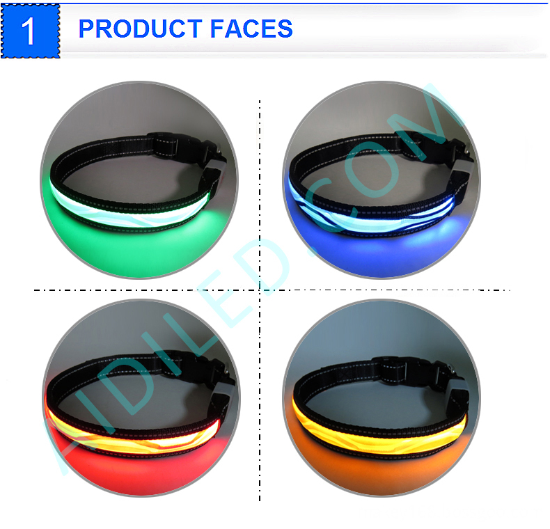Night Safety Dog Collars