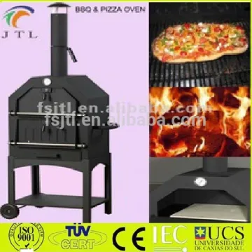 Pizza Oven Wood-Fired Garden Outdoor Charcoal BBQ