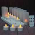 Remote Control Electric Rechargeable Tea Lights