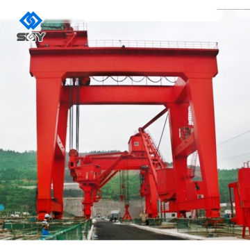 Heavy Duty Double Girder Dam Top Floodgate Gantry Crane for Dam Construction
