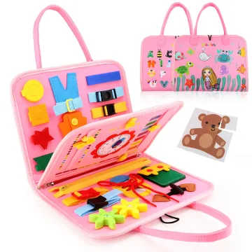 Montessori Toddler Busy Board: Enhancing Fine Motor Skills and Sensory Development
