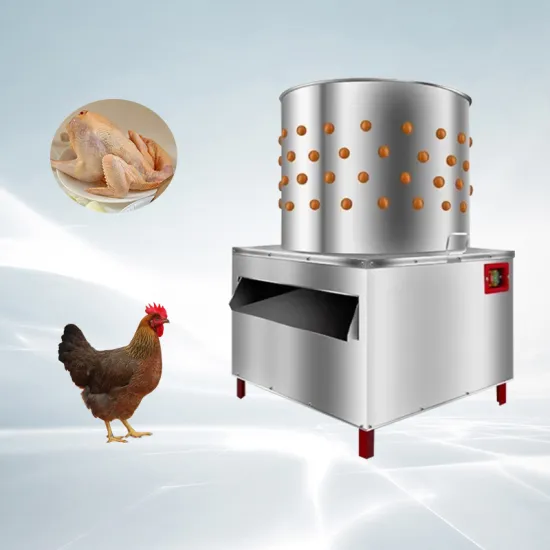 Stainless Steel Automatic Poultry Depilatory Machine for Chicken, Duck, and Goose