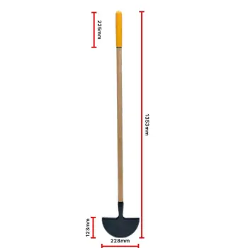 Factory Sale Half Moon Ergonomic Carbon Steel Garden Lawn Edger with Long Handle