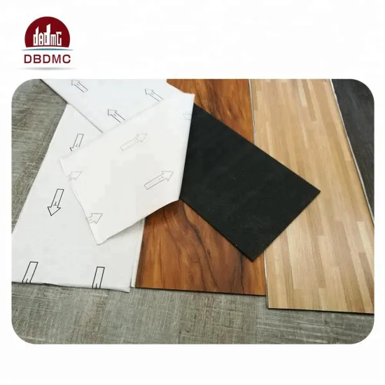 Light Grey self adhesive Wood Look PVC Material Vinyl Sheet Flooring