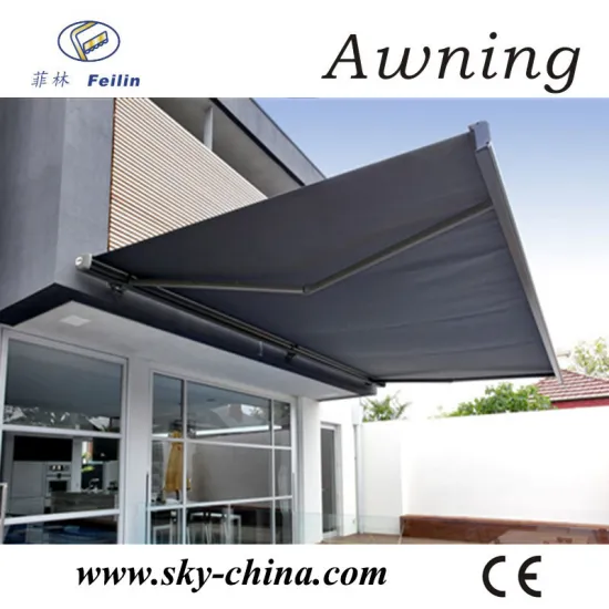 durable aluminum retractable awning scyp-1320 retractable awning