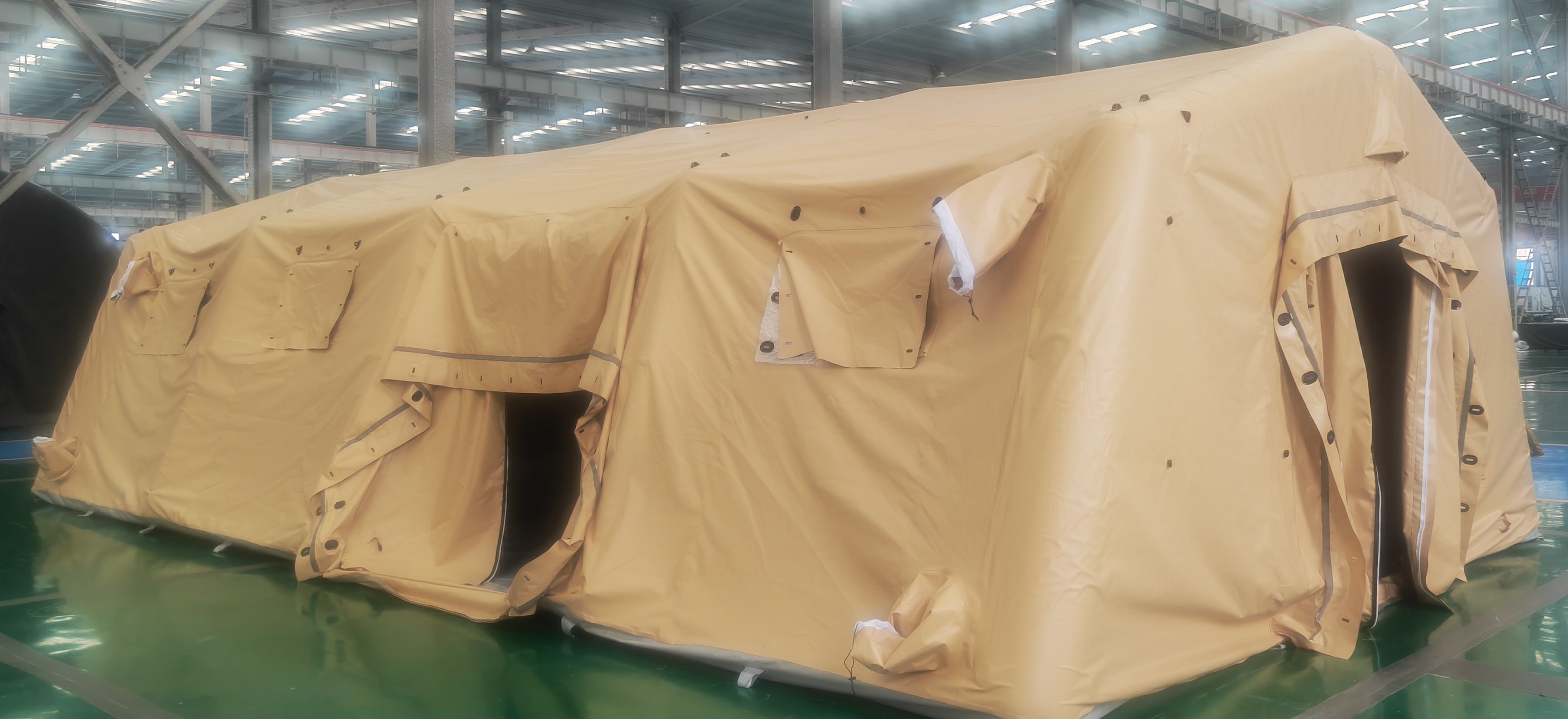 inflatable tent side