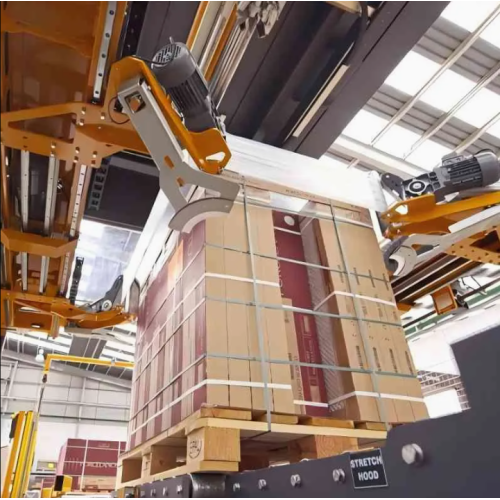 High Gloss Cold Shrink Stretch Hood Film for Chemical Casting Applications