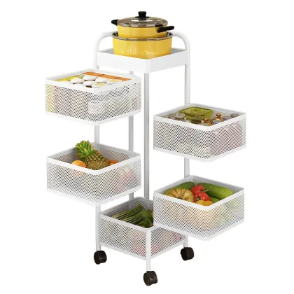 Maxcook 6 Layer Kitchen Rack - Household Storage Solution