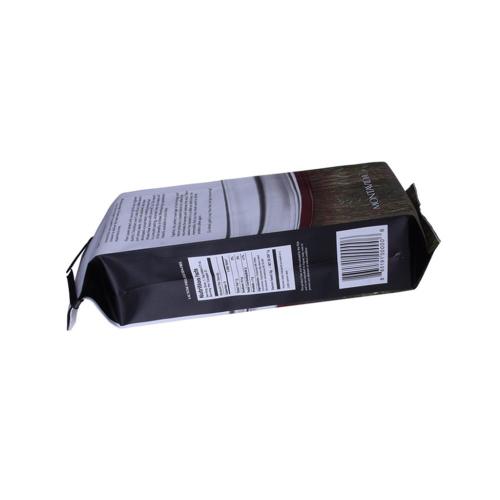 Compostable Ziplock Side Gusset Coffee Bags With Valve