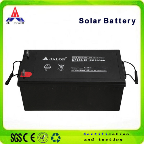 CE Approve Deep Cycle Lead Acid Solar Battery (12V200ah)