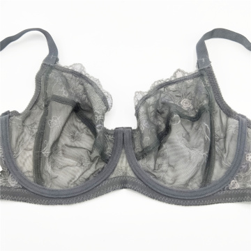 soutien-gorge complet brodé personnalisé J Cup