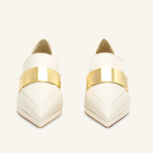 Vintage Style Women's High Heels with Bold Colors