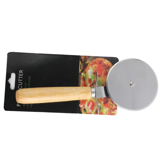Stainless Steel Pizza Cutter Wheel - High Quality Kitchen Tool for Pizza, Pies, Waffles & Cookies