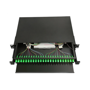 Drawer FO Patch Panel Fiber Optic 24 port