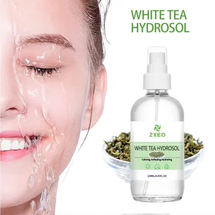 organic White Tea Hydrosol mist spray for skin care