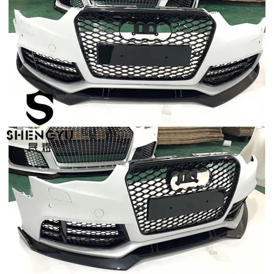2013-2016 Audi A5 RS5 Style Front Bumper Grille and Lip Kit