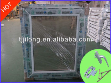 high quality flat open PVC window