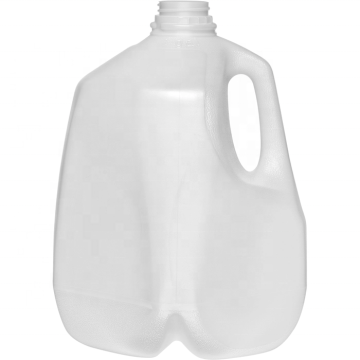 1 Gallon (128 oz.) High Density Polyethylene (HDPE) Plastic Dairy Milk Jug with 38mm 38-400 Cap