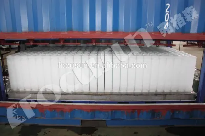 bloc de glace machine