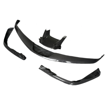OEM Style Dry Carbon Fiber Body Kit: Enhancing Ferrari SF90 with Custom Front Bumper Lip and Center Vent Design
