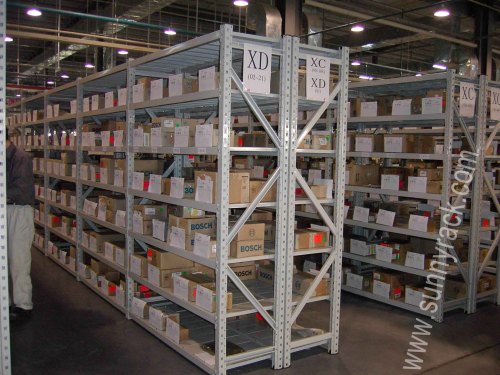 Metal Storage Mediun Duty Long Span Shelving