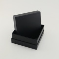 Partihandel anpassad förpackning elegant svart liten kosmetisk låda