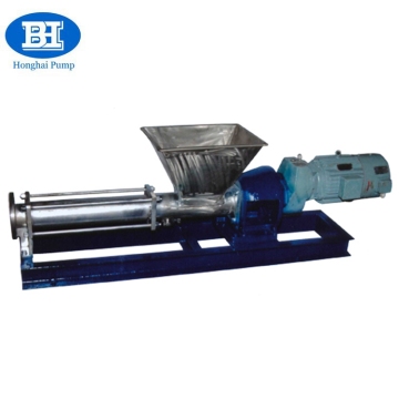 Stainless steel sauce screw pump