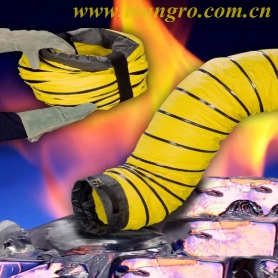 miniing tunnel ventilation duct, pvc hose, pvc coated ventilation duct fabric, pvc fabric