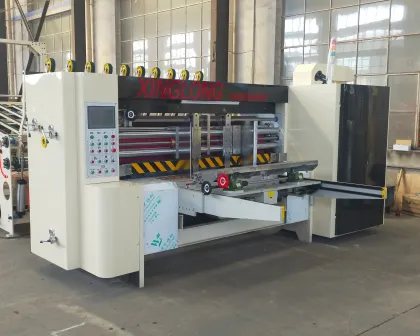 High-Speed Automatic DGM Machine for Rotating Die Cutting of Corrugated Cardboard Carton Boxes