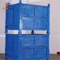 Stackable Crates Loading 2000kg Logistics Transport Metal Crate Factory