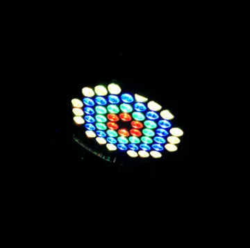 LED 54 *3w Stage Light LPC017 3 IN 1 RGB Circle Control mutation Par lighting for dj wedding party