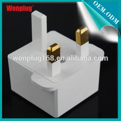 Universal US America to UK 3 pin converter Plug Adapter Plug Adaptor