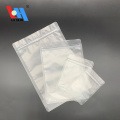 Transparent Matte Plastic Stand-Up Packaging Bag With Zipper