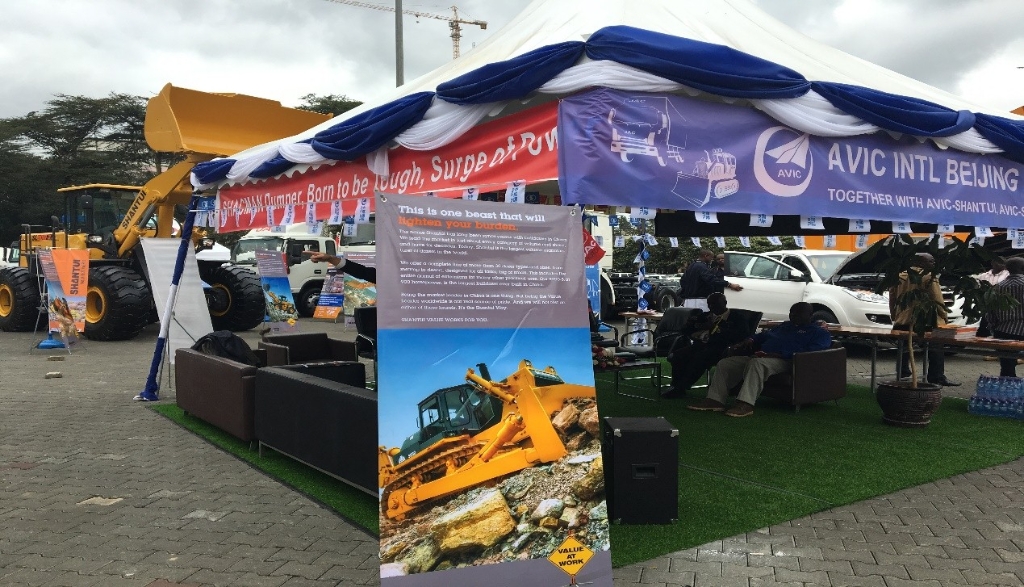 Shantui Loader Dazzles 2018 Total Motor Show in Kenya