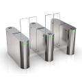 High Security Pedestrian Sliding Gate Turnstile