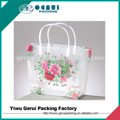 transparent pp gift bag,transparent pp shopping bag, transparent pp woven bag