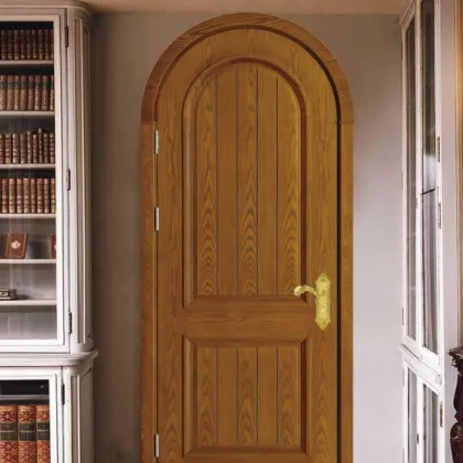 Smart Lock Interior Wooden Door - PHINO Simple Painted Wood Designs