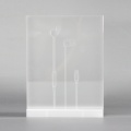 Clear acrylic headphone display