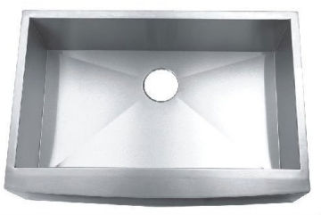 handmade stainless steel kitchen sink single bowl