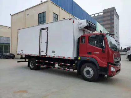 Foton frozen food truck refrigerators