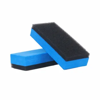 Customized Logo Saver Applicator Sponge Rectangular Car Waxing Kit - Hot Sale Car Care Wax Polish Microfiber