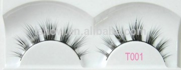 Hot sale new style natural lashes handmade wispy mink lash