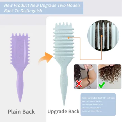 Nylon Bristle Air Cushion Comb for Wavy Hair
